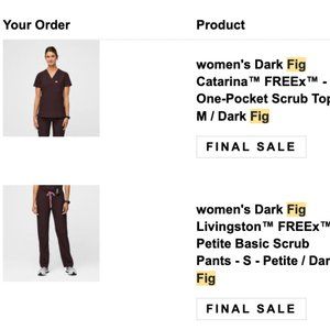 Figs scrub pants